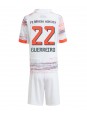 Bayern Munich Raphael Guerreiro #22 Replika Borta Kläder Barn 2025-26 Kortärmad (+ byxor)